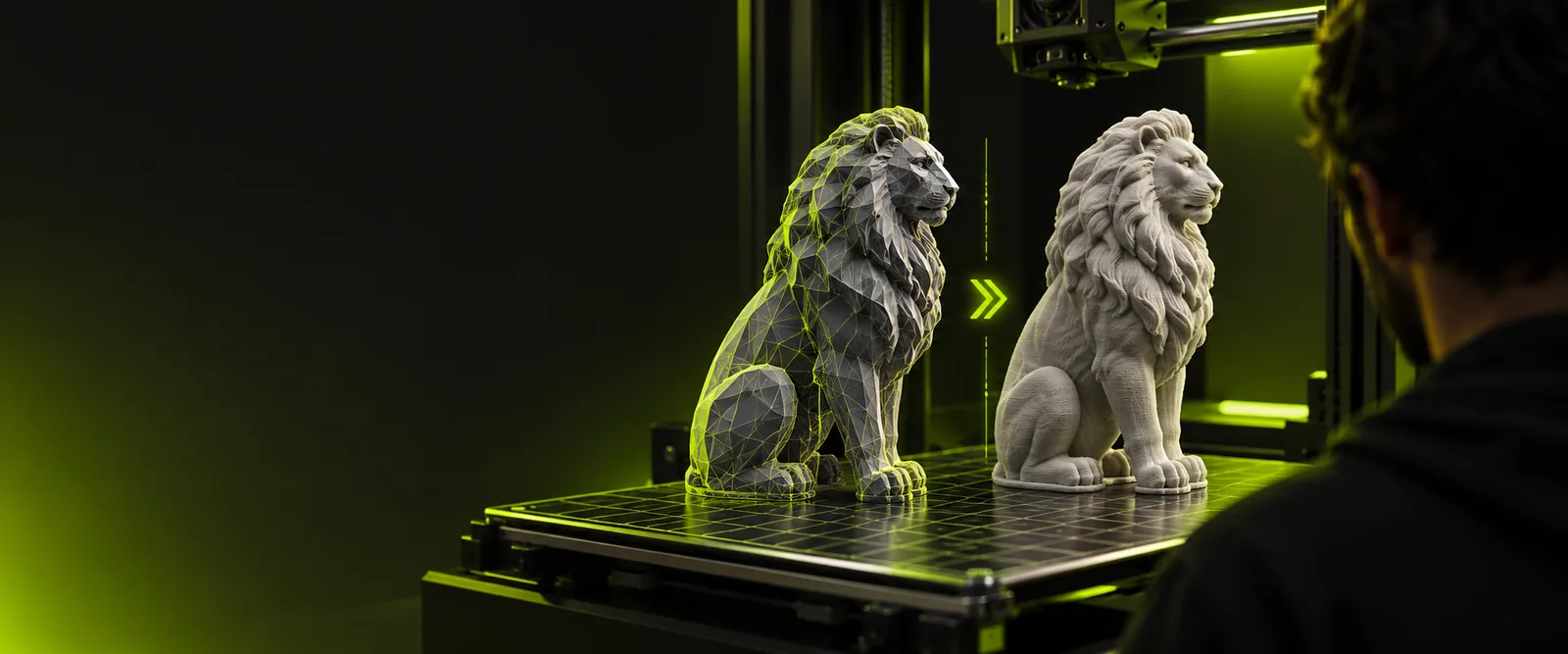3D model workflow illustration